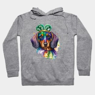 DACHSHUND MARDI GRAS 2024 Hoodie